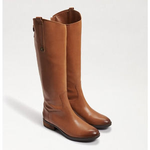 Sam Edelman Penny Leather Brown Boot Size 7 NEW